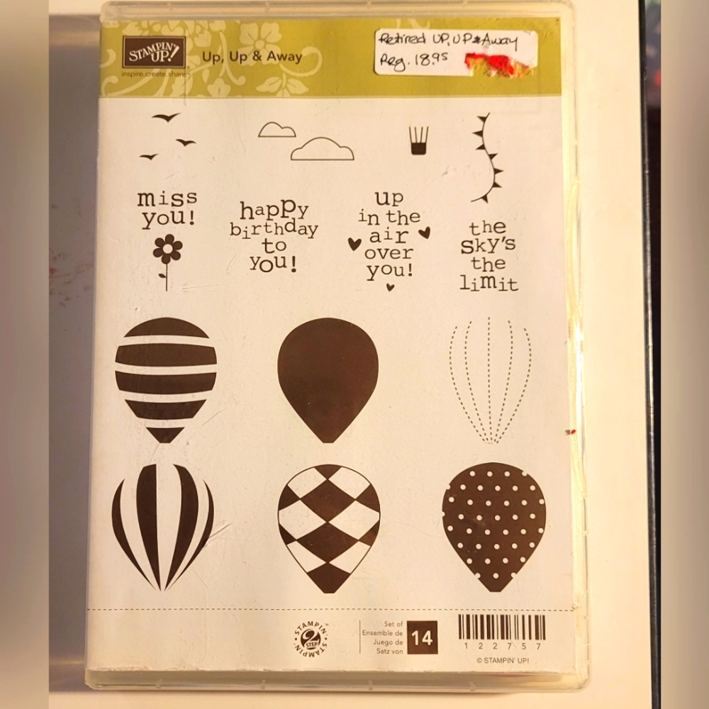 Stampin Up Up Up & Away Stamp Set
